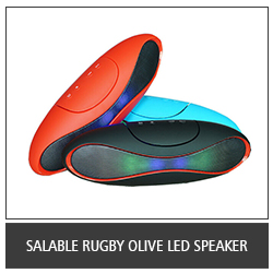 Salable Rugby Olive LED Speaker
